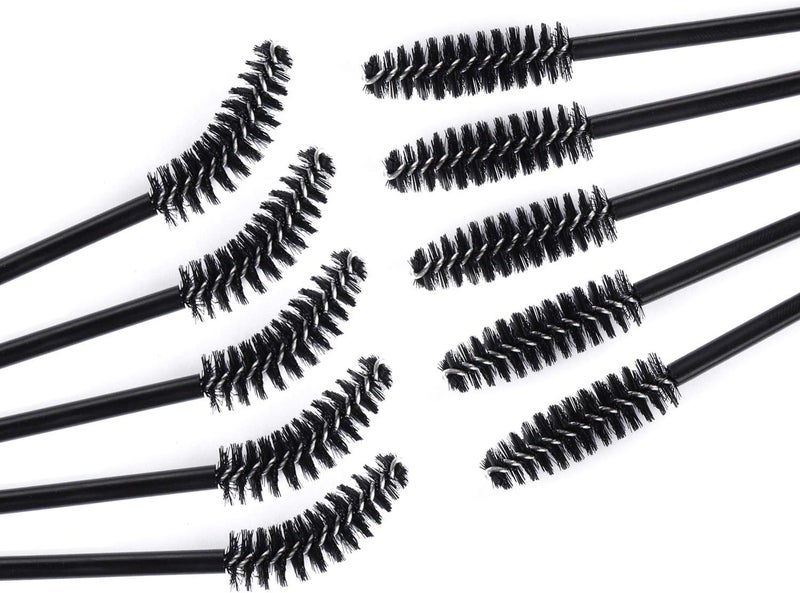Tbestmax Disposable Mascara Eyelash Wands Brush for Eyelash Extension Eyebrow and Makeup Colour Black 300 PCS - Image 2