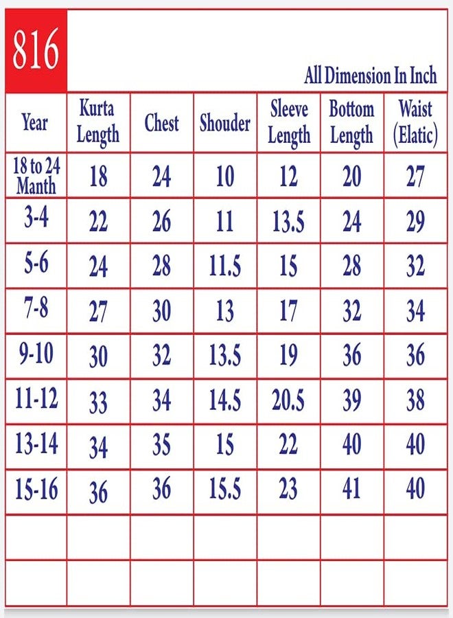 GREAT ENTERPRISE KIDS BOYS PREMUIM TRADITIONAL ETHNIC SETS WITH 1 KURTA AND 1 PYJAMAS (9-10 Years, Blue, 1) - Image 5