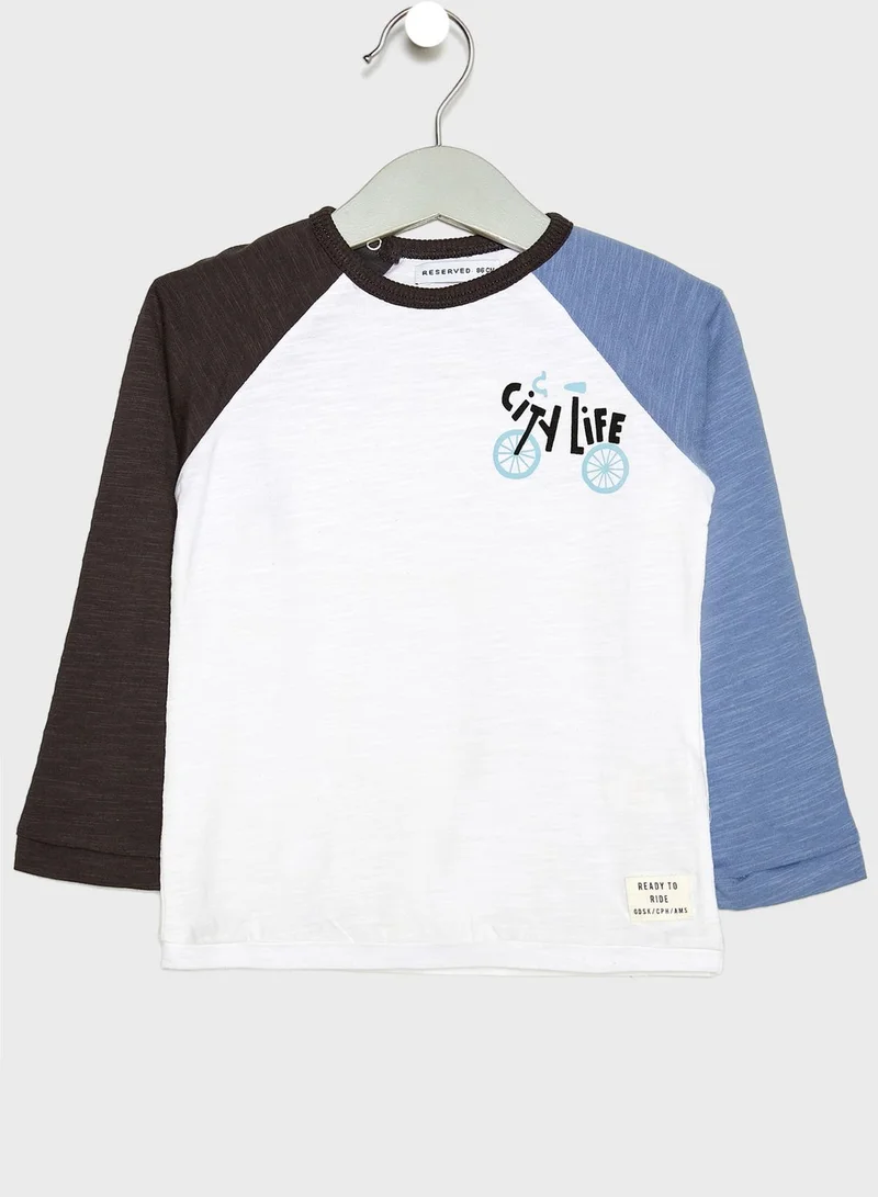 Reserved Infant Raglan Sleeves T-Shirt