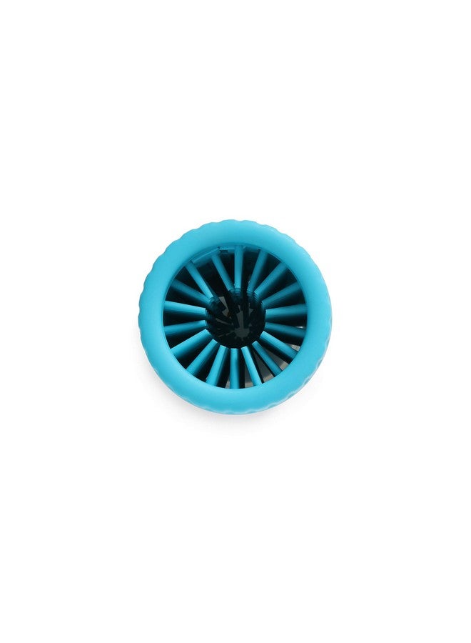 Dexas Petware Mudbuster Portable Dog Paw Cleaner (Blue, Medium) - Image 2