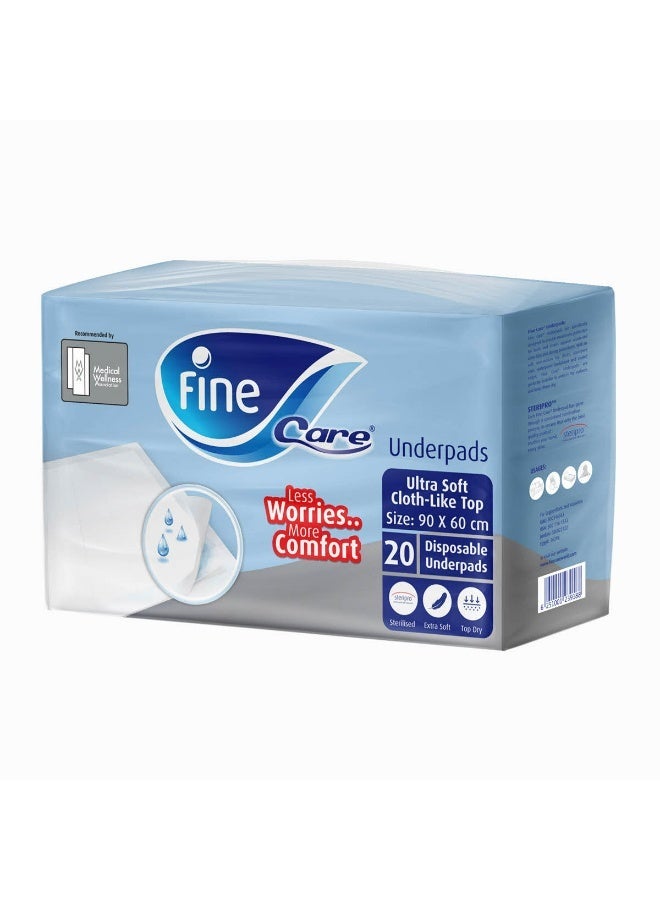 Fine Vine Fine Care "Normal Sheets" Size 60*90 cm - 20 Pieces - Image 1
