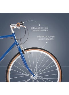 Spartan 700c Platinum Fixie Bicycle | 26 inch wheel size| Single Speed bike | For adults|Matte Black |  - Image 3