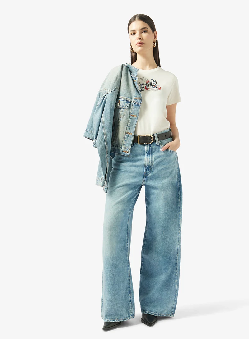 Levi's Cinch Baggy High Rise Straight Jeans