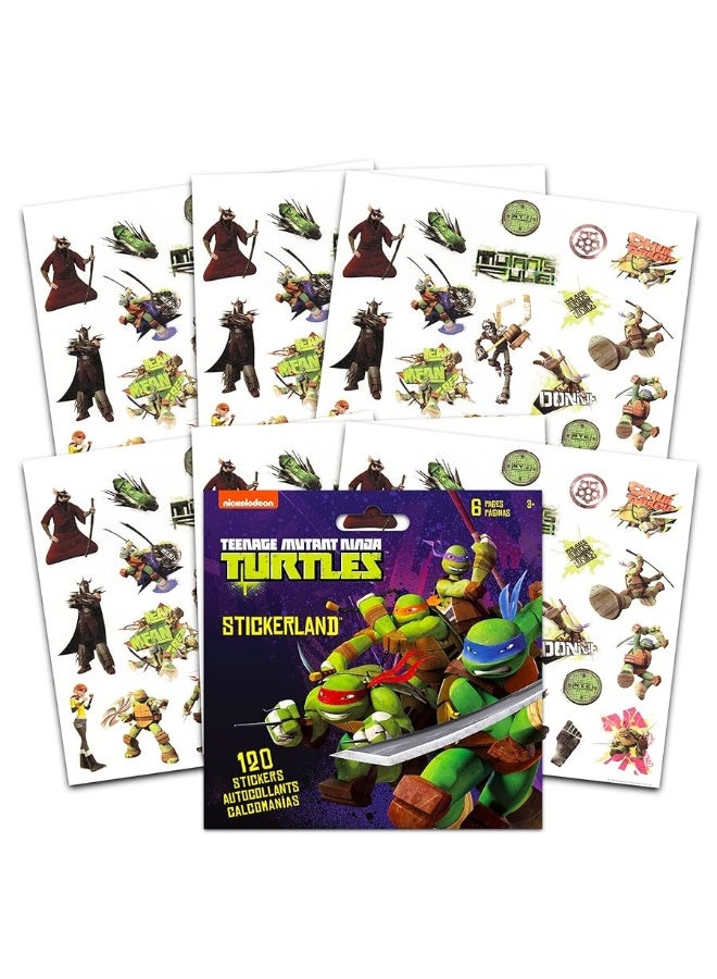 Bendon Publishing Teenage Mutant Ninja Turtles Stickers Party Favor Set  Bundle Includes over 350 TMNT Stickers for Boys Kids 8 Sticker Sheets TMNT Party Supplies - Image 2