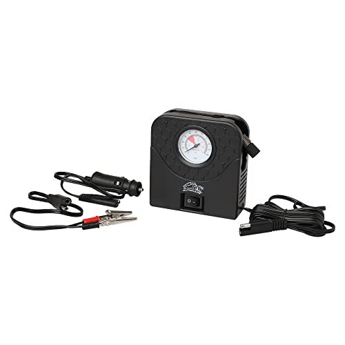 Automaze 12V Portable Mini Air Pump Compressor Tyre Tire Inflator for Car, Bike, Bicycle, Motorcycles, Balls, with LED Light - Image 1