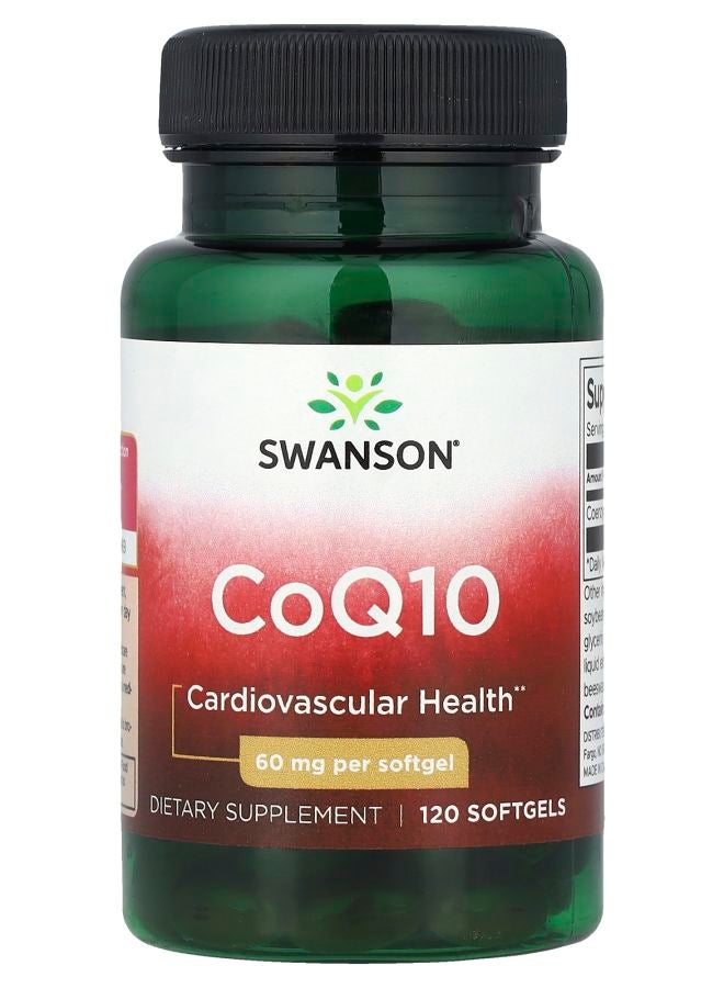 CoQ10 60 mg 120 Softgels