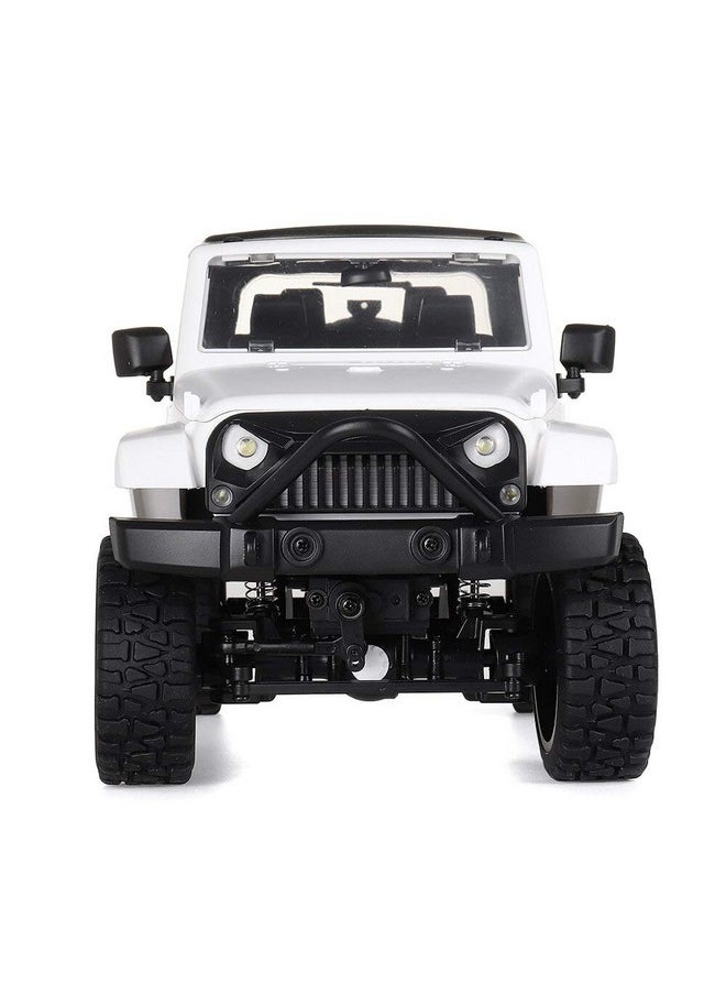 GoolRC F1 Rc Car 1/14 Scale 2.4Ghz Remote Control Car 4Wd 30Km/H High Speed Racing Car All Terrains Off Road Rc Monster Vehicle Truck Crawler With Led Light For Kids And Adults (White Hardtop)  - Image 4