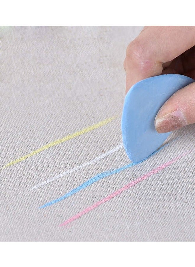 Generic 10 Pcs Professional Tailors Chalk Fabric Chalk, Not easy to chip gesso Sewing Marker Chalk, Sewing Notions or Accessories (Colorful)  - Image 3