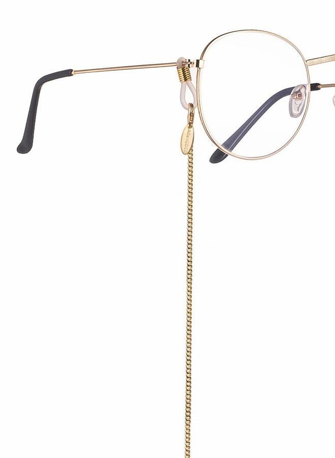 AllenCOCO 18K Gold Plated Triangle Eyeglass Chain Sunglass Retainer Strap Eyewear Retainer Eyeglass Strap Holder for Women - Image 5