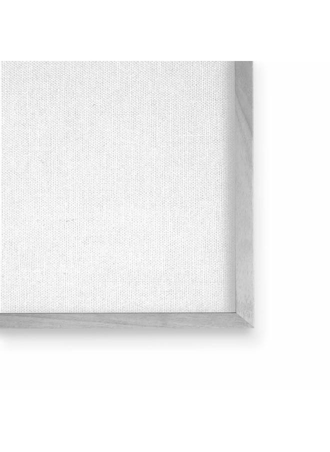 Stupell Industries - Favorite Lipstick Deal with It Phrase Cosmetic Fashion, Designed by Stephanie Workman Marrott Gray Framed Wall Art, 16 x 20, Off- White - Image 1