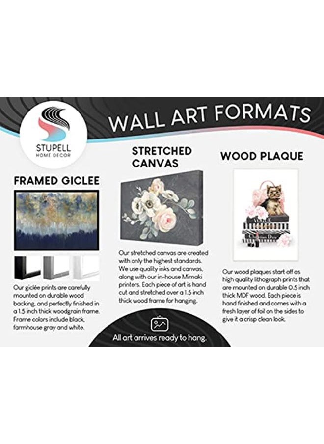 Stupell Industries - Favorite Lipstick Deal with It Phrase Cosmetic Fashion, Designed by Stephanie Workman Marrott Gray Framed Wall Art, 16 x 20, Off- White - Image 1