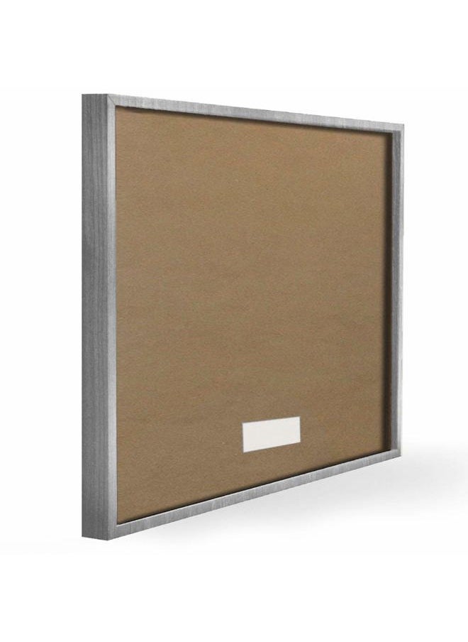 Stupell Industries - Favorite Lipstick Deal with It Phrase Cosmetic Fashion, Designed by Stephanie Workman Marrott Gray Framed Wall Art, 16 x 20, Off- White - Image 1