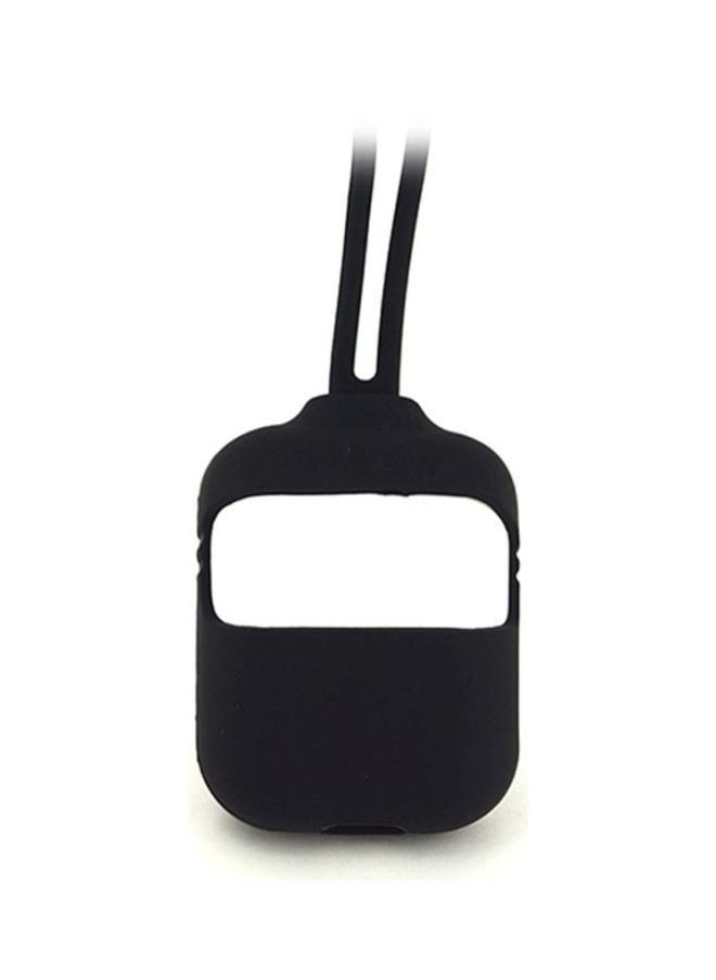 Generic - Case With Strap Set For Apple AirPods Black - Image 1