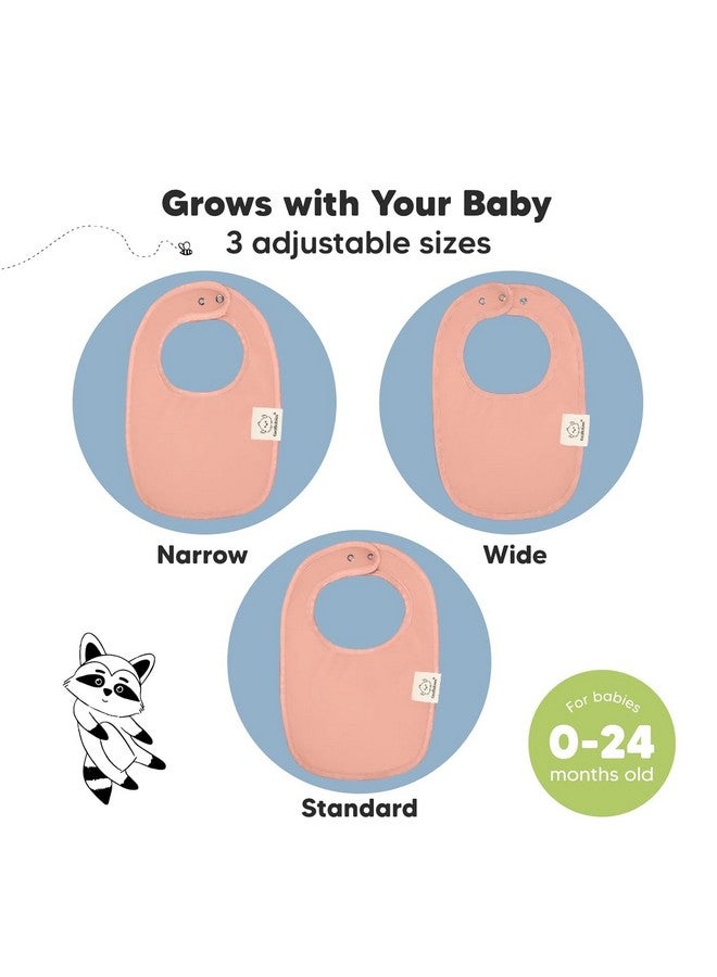 KeaBabies 8-Pack Organic Baby Bibs for Boys, Girls - Soft Cotton Drooling and Teething Baby Bibs, Baby Girl Bibs, Baby Boy Bibs, Baby Drool Bibs for Baby Girl, Boy, Newborn Infant Bibs(Butterflies)  - Image 4