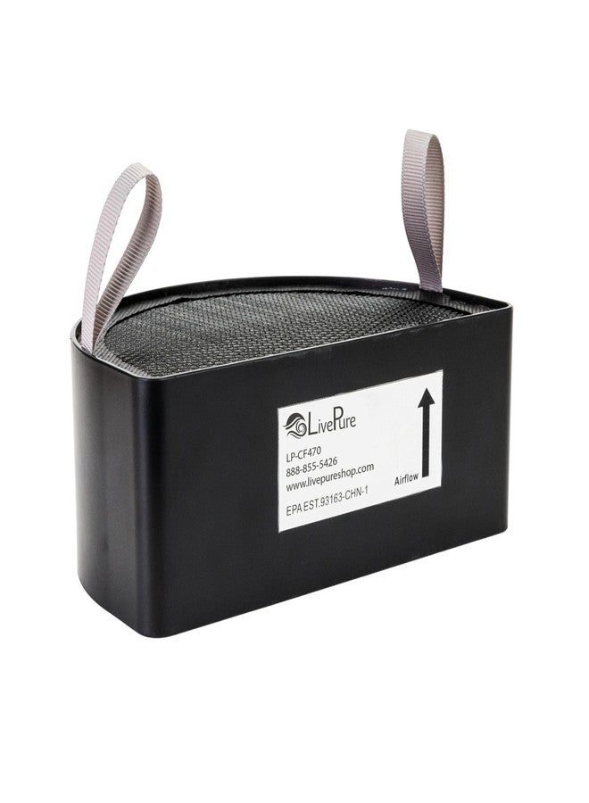 Live Pure LivePure Replacement Granular Carbon Filter for LP470THP Air Purifier w/Granular Carbon Insert - Image 1