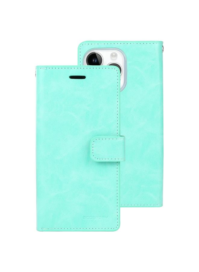 Case For iPhone 15 Pro Max MANSOOR DIARY 9 Card Slots Leather Phone Case