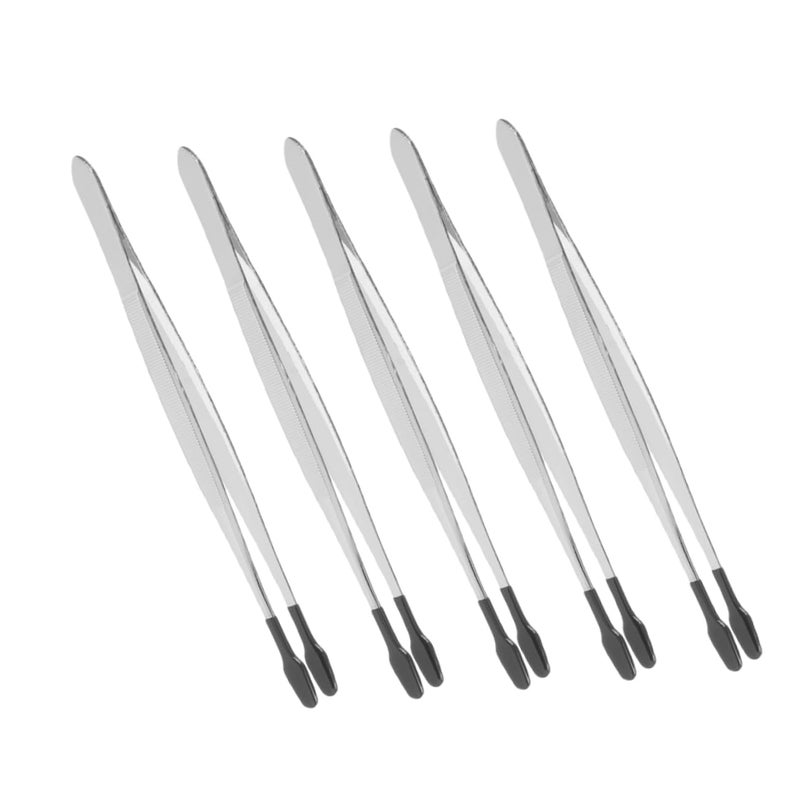 5Pcs Stainless Steel Stamp Tweezers For Collecting Size 15 20X1 50X1 00CM - Image 2