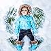 The Queen's Treasures The Queens Treasures 18 Inch Doll Clothes Complete Ski Wear Outfit 6 Piece Zippered Blue Jacket Pants Gloves and Boots Too Compatible for Use with American Girl Dolls Doll NOT Included - Image 4