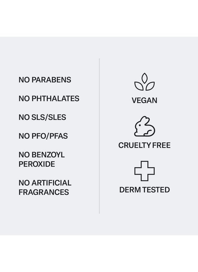 Geologie - 2% Salicylic Acid Face Wash Cleans Exfoliates Clears Skin Without Drying Leaving You Fresh Invigorated Effective For Acne Oily Skin Citrusy Bergamot + Juniper Scent - Image 1