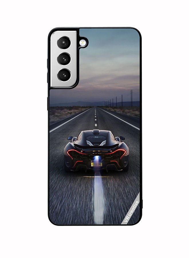 VR CREATIVE Protective Case Cover For Samsung Galaxy S22 Plus 5G Maclaren P1 Design Multicolour - Image 1