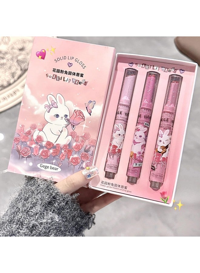 KTouler 6 Colors Cute Jelly Lipstick Set Shine Hydrating Lip Gloss Moisturizing Tinted Lip Balm Smooth Nourishing Lip Care Lip Tint With Gift Box - Image 4