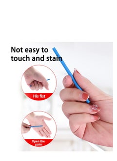 ECVV أعواد تنظيف المجاري Drain Stix 72 قطعة من أعواد إزالة الروائح الكريهة Drainstix للانسدادات في أحواض المطبخ والحمام غير قابلة للكسر لمنع الانسدادات والرائحة الكريهة  - Image 4