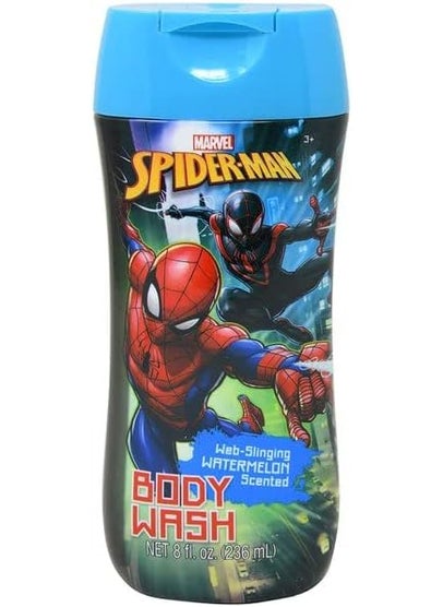 UPD UPD Spiderman 8oz Body Wash in a Bottle Parabens Free 