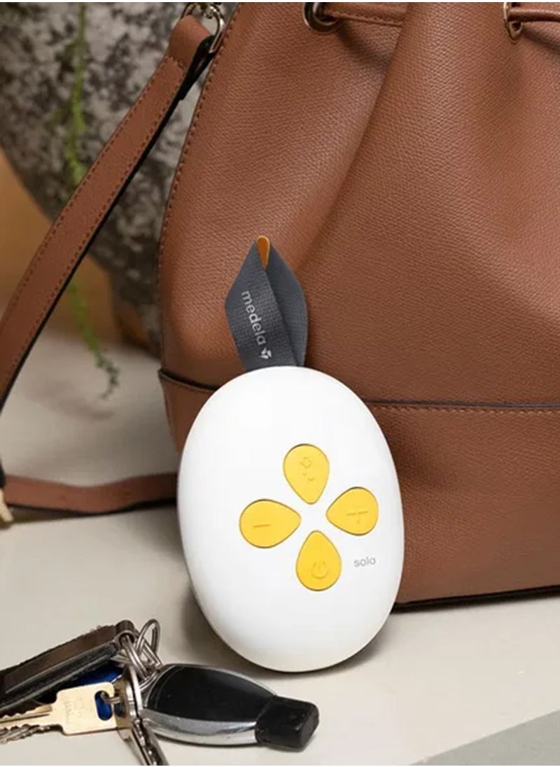 Medela - Solo Single Electric Breast Pump Noticeably Quieter, Usb - Chargeable, Featuring Personalfit Flex Shield And 2 - Phase Expression Technology - Image 1