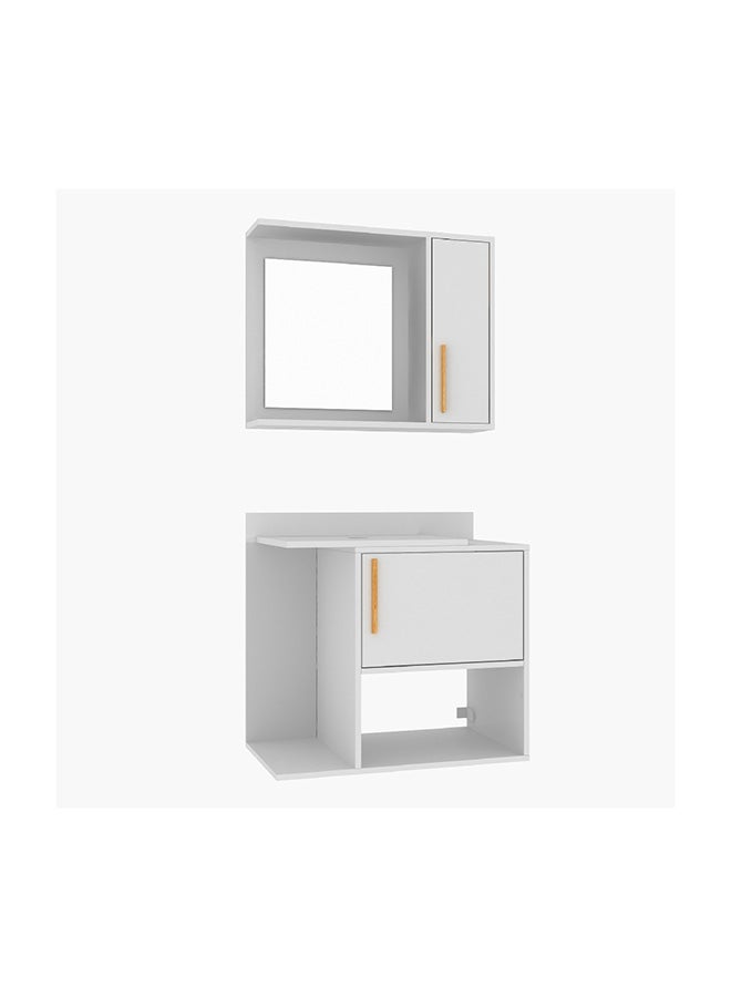 Home Box Bianca Woody Multi-purpose Bathroom Rack 38 x 125 x 67.5 cm - Image 1