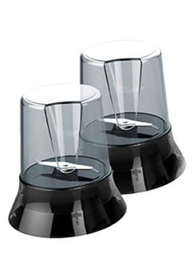 تورنيدو خلاط كهربائي 1.5 لتر، 2 مطحنة 1.5 L 500 W BL500/2-BLACK أسود - Image 3