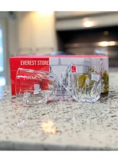Blinkmax 6 Piece Glass Set For Tea And Coffee - Blinkmax  - Image 1
