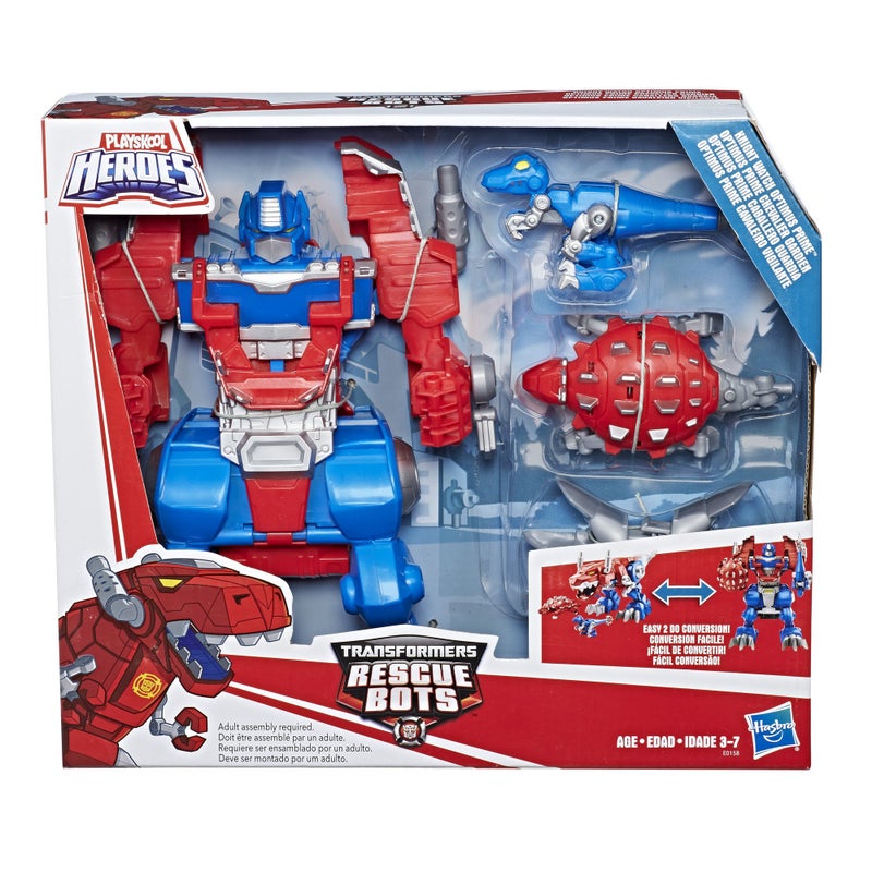 Playskool Heroes Transformers Rescue Bots Knight Watch Optimus Prime - Image 2
