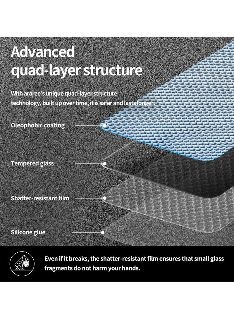 Wtech Samsung Galaxy Z Flip7 5G 2025 Premium E2E Series Privacy Full Glue Full Cover Tempered Glass Screen Protector (MSGECP) - Clear/Black - Image 5