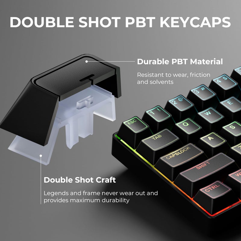 GMKWTL أغطية مفاتيح GMKWTL XVX اللامعة السوداء، مجموعة أغطية مفاتيح Doubleshot PBT بملف تعريف Cherry، 142 مفتاح لأغطية لوحة المفاتيح، توافق عالمي مع لوحات المفاتيح الميكانيكية 60% 65% 75% 80% 100% مع مفاتيح MX - Image 4