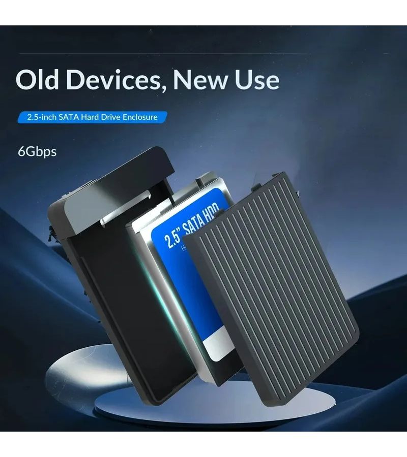 2.5 Inch SSD External Hard Drive Case Adapter USB 3.1 SATA HDD Enclosure 6Gbps Data Transfer for PC and Laptop Storage - Image 4