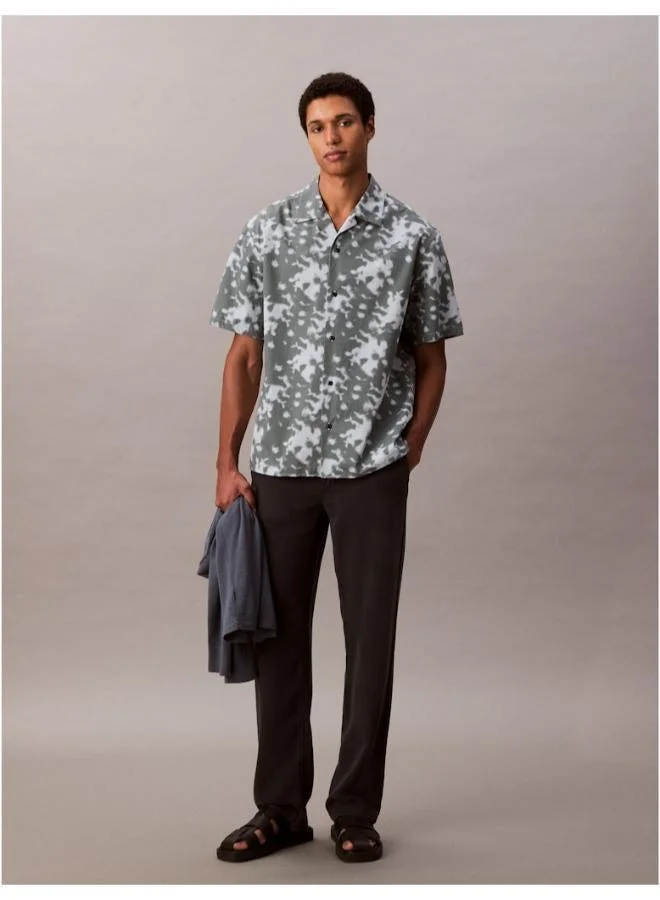 Calvin Klein Jeans beige Classic Cotton Shirt for Men | Best Price UAE