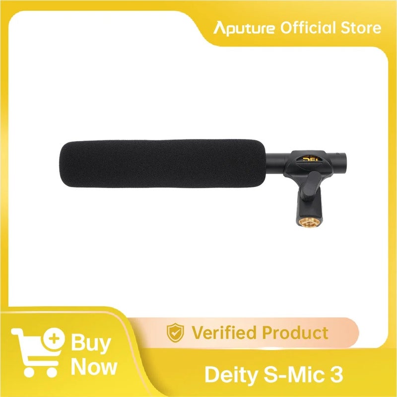 أبتشر ميكروفون Aputure, S-Mic 3 - Image 1