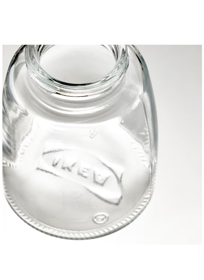 Ikea - Ikea 365+ IHARDIG Spice jar Glass (Black, Pack Of 4 Pack, 15 cl) - Image 1