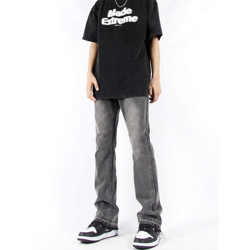 Unisex Classic Denim Jeans Loose Fit Daily Outdoor Wear - Image 2