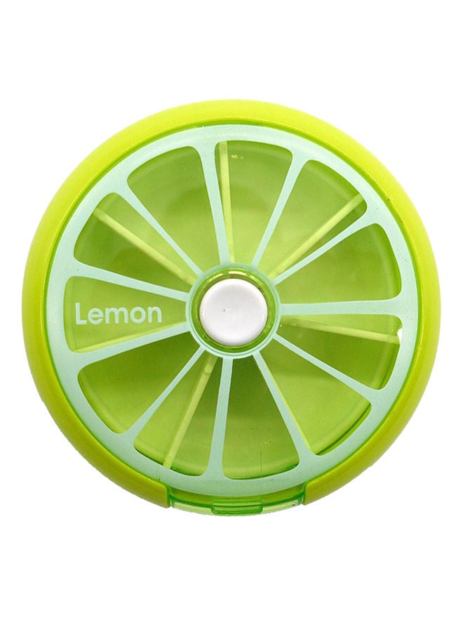 NIBEMINENT Travel Pill Cases Black/White Medium