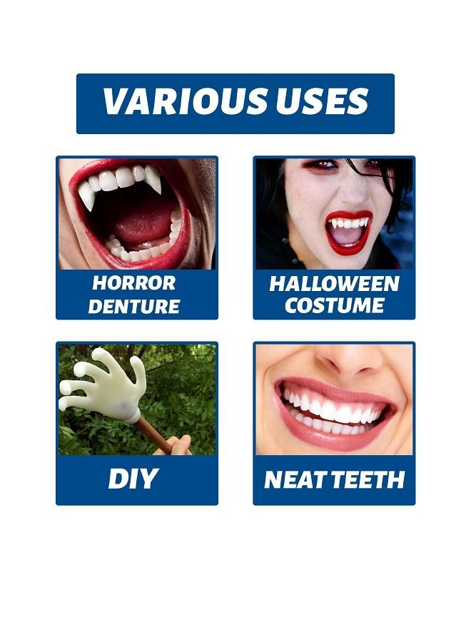 EELHOE 30ml Moldable Teeth Temporary Filling Set, Difficult to Transform, Confident Smile - Image 4