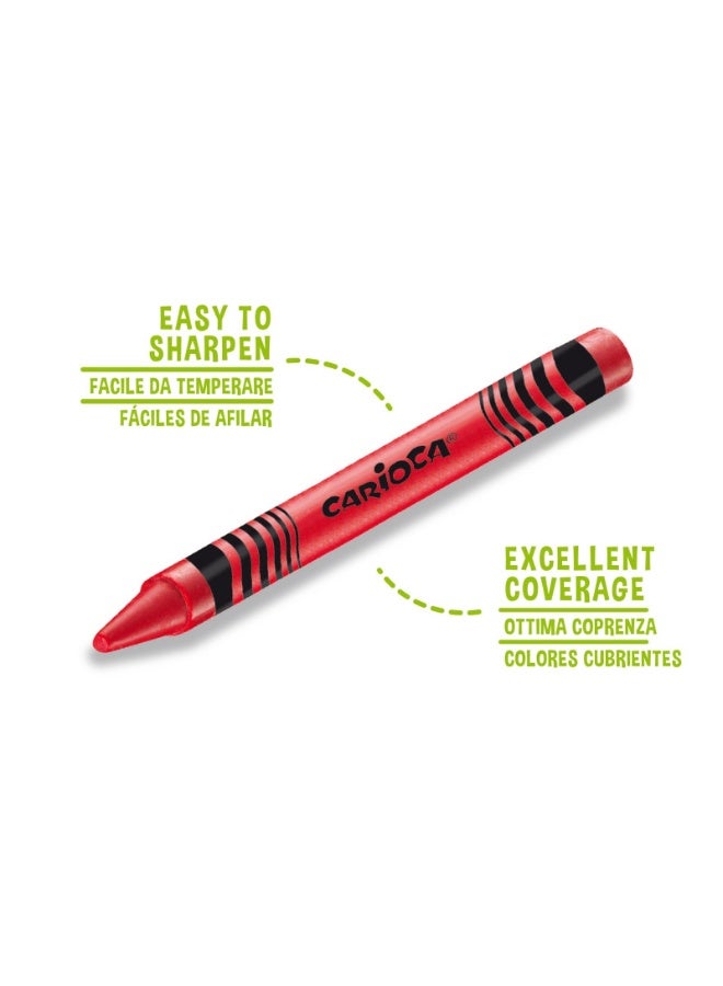 كاريوكا أقلام شمع كاريوكا متعددة الألوان 42399، 100 قطعة - Image 3