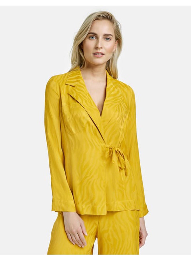 GERRY WEBER Blazer with a satin tiger design  - Image 1