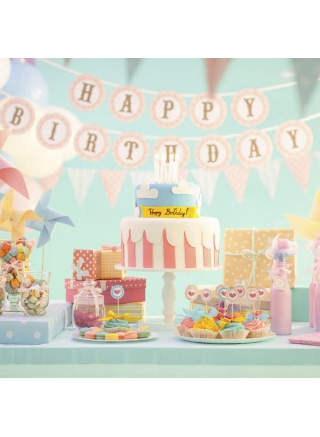 By The Cup Birthday Candles, 6-24 Count Packs in Pink, White, Blue, and Yellow (Pack of 144) - Image 2