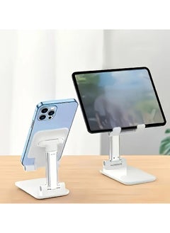 QUALITY Adjustable Universal Phone Stand, ABS Material, Foldable & Extendable Desk Mount, Non-Waterproof, Portable for Live Streaming, Online Classes, and Multipurpose Use  - Image 4