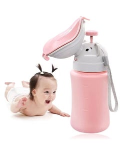 1 Pcs Pee Bottle for Kids Girls Travel Urinal Portable Potty Cup for Child Toddler Baby Emergency Toilet for Car Road Trip Essentials Camping Training Leak Proof