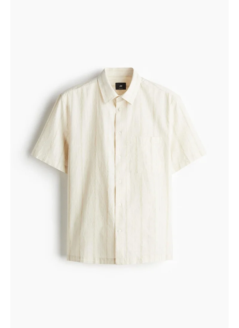 H&M Regular Fit Short-sleeved shirt
