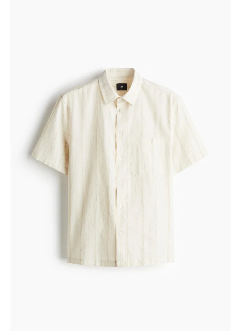 H&M Regular Fit Short-sleeved shirt