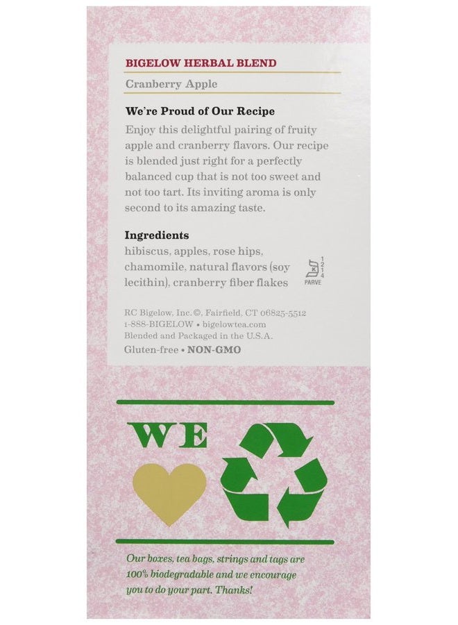 Bigelow Tea Bigelow Cranberry Apple Tea (Box of 28) - Image 2