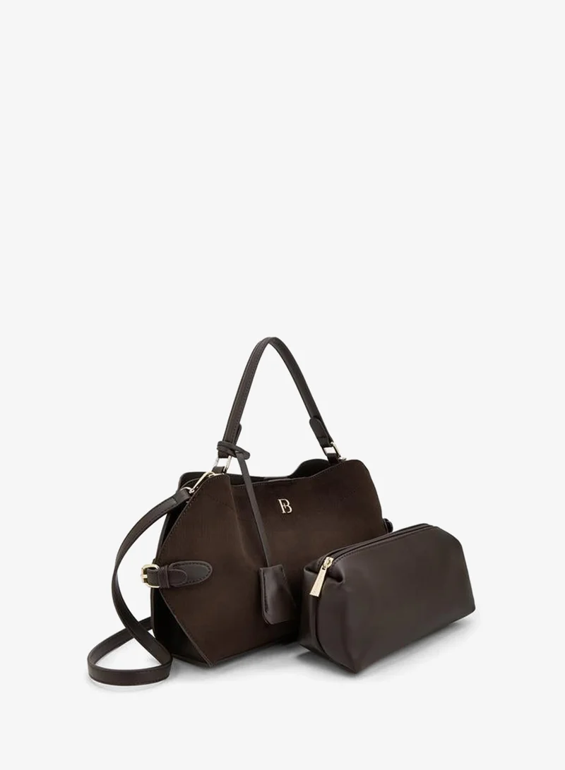 فلورا بيلا من شو إكسبرس Buckle Accent Tote Bag With Pouch